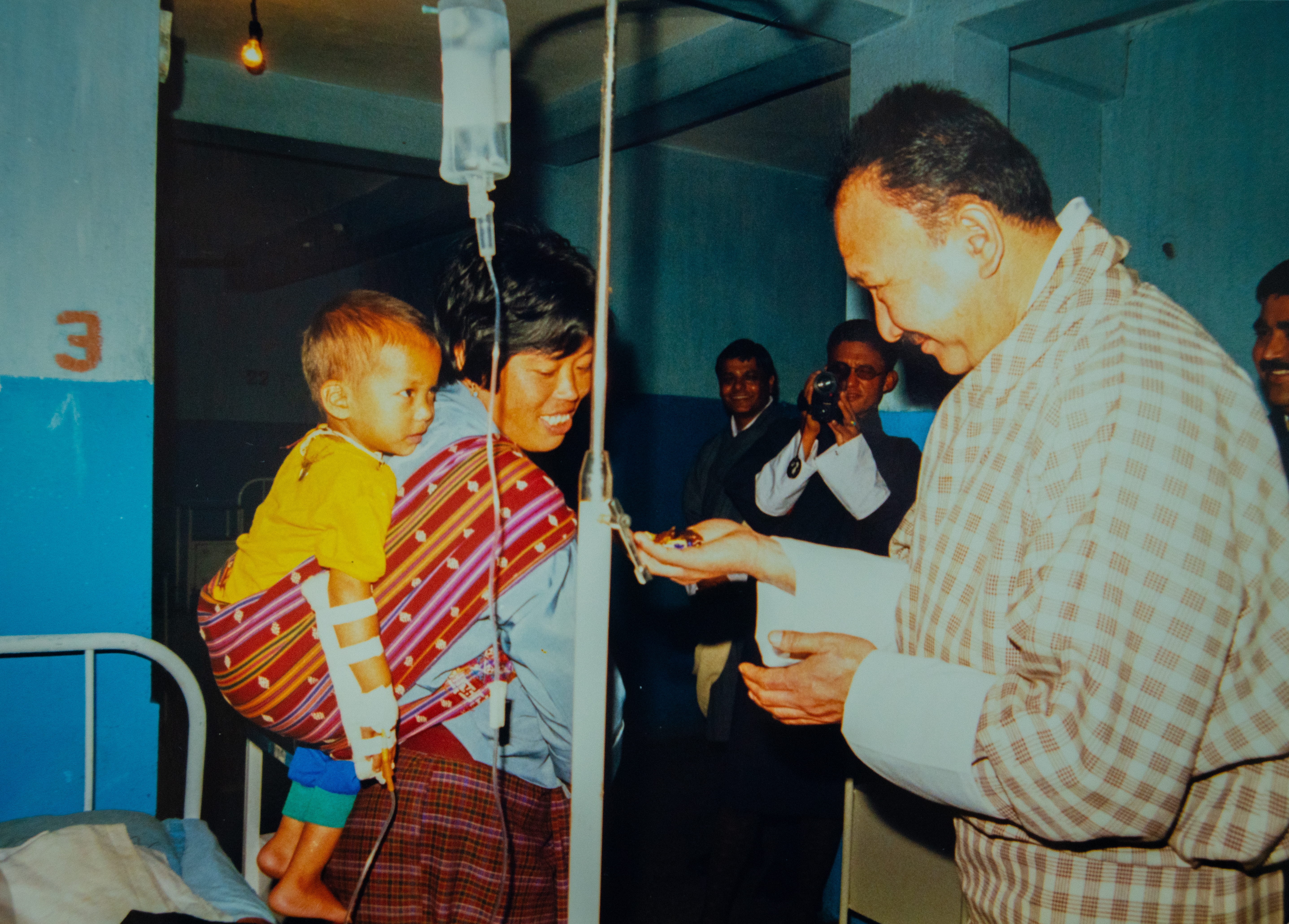 Archival image from a hospital visit